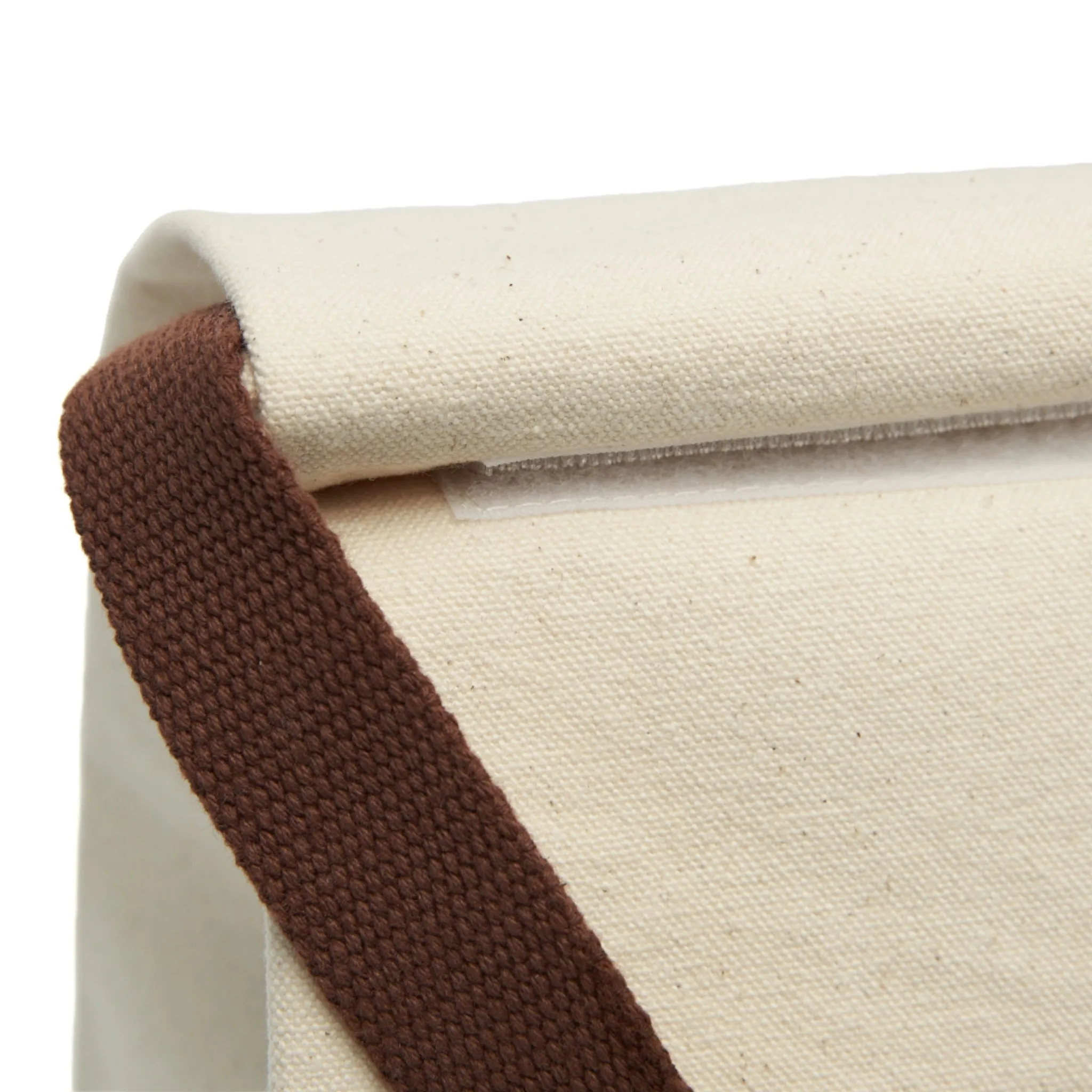Happy with Yourself Canvas Lunch Bag With Strap