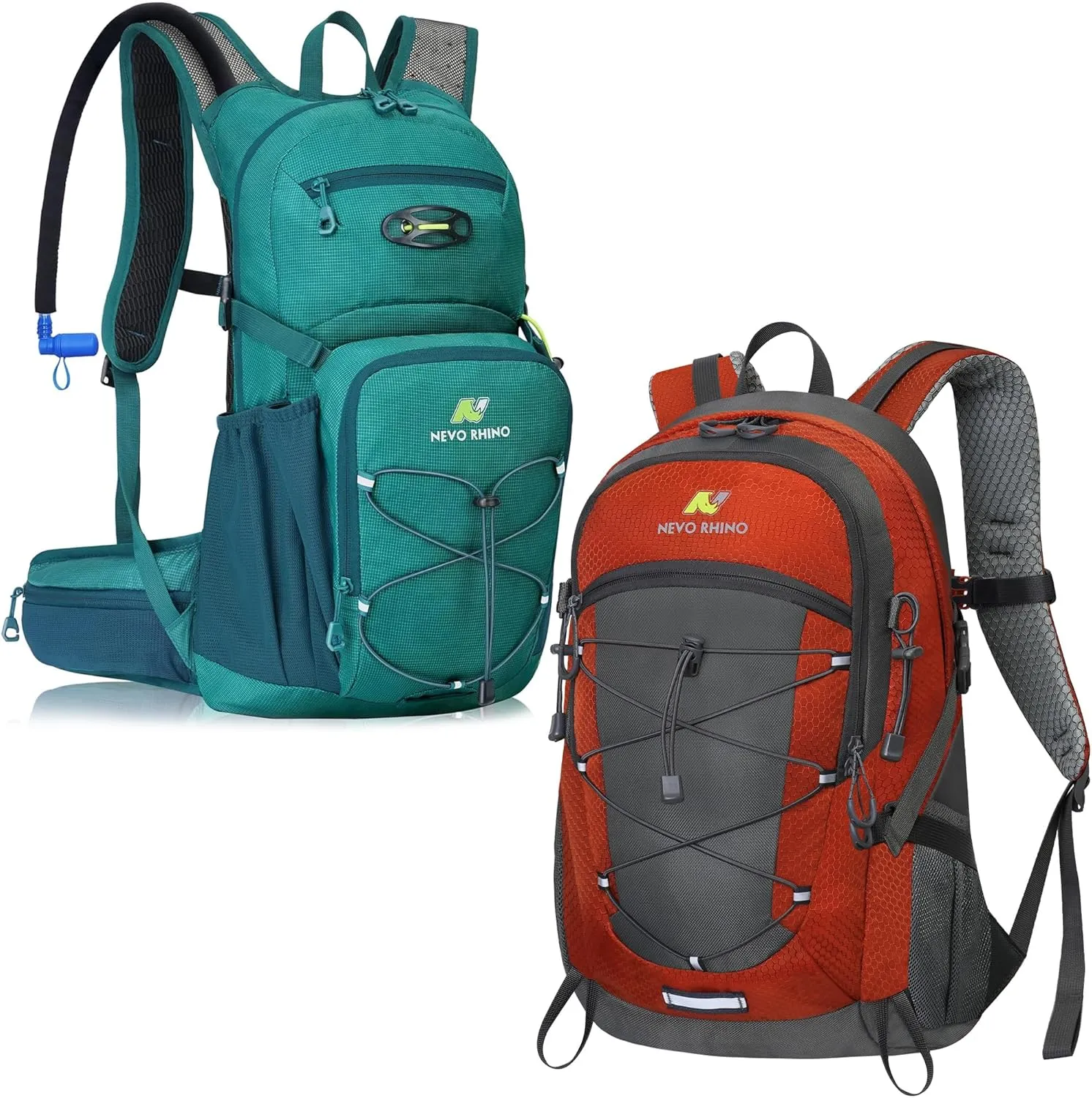 Hiking Backpack 25L   Hydration Backpack with 3L Water Bladder Lightweight Camping Travel Backpack for Men Women