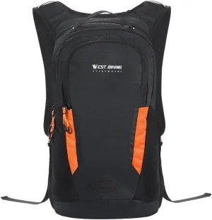 Hiking Water Backpack Sports Cycle Backpack 12L Nylon Hydration Backpack for Hiking Biking
