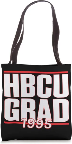 Historically Black College University Alumni 1995 Grad HBCU Tote Bag