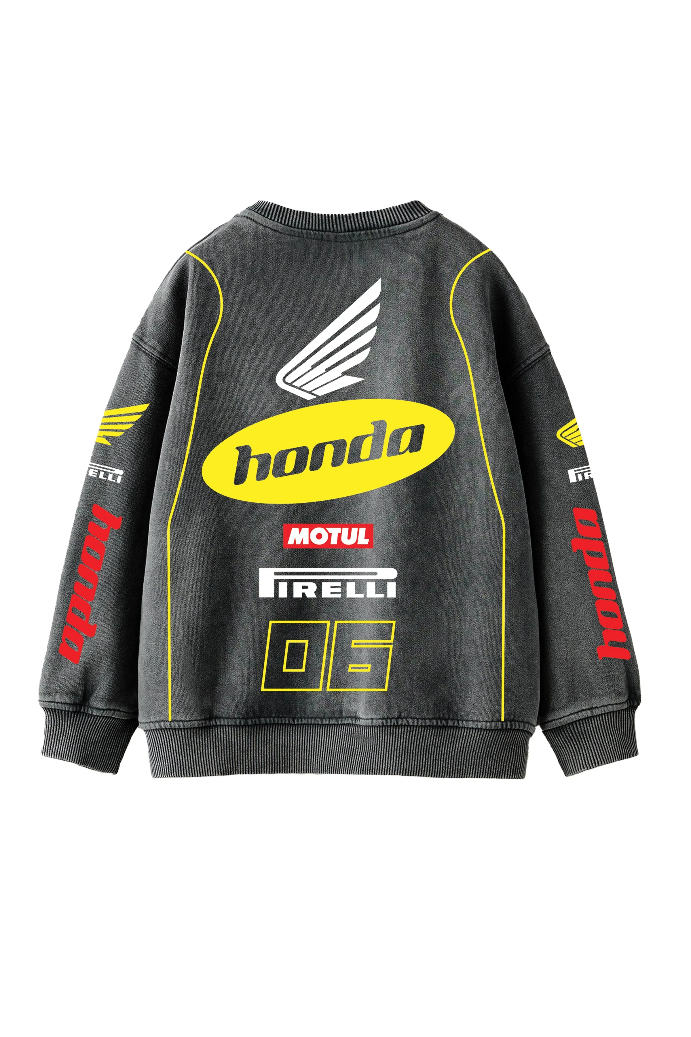 Honda Racing Designed Oversized Sweatshirt