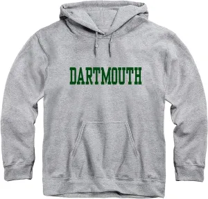 Hooded Sweatshirt, Unisex, Essential Logo, Premium Grey Heavyweight Cotton
