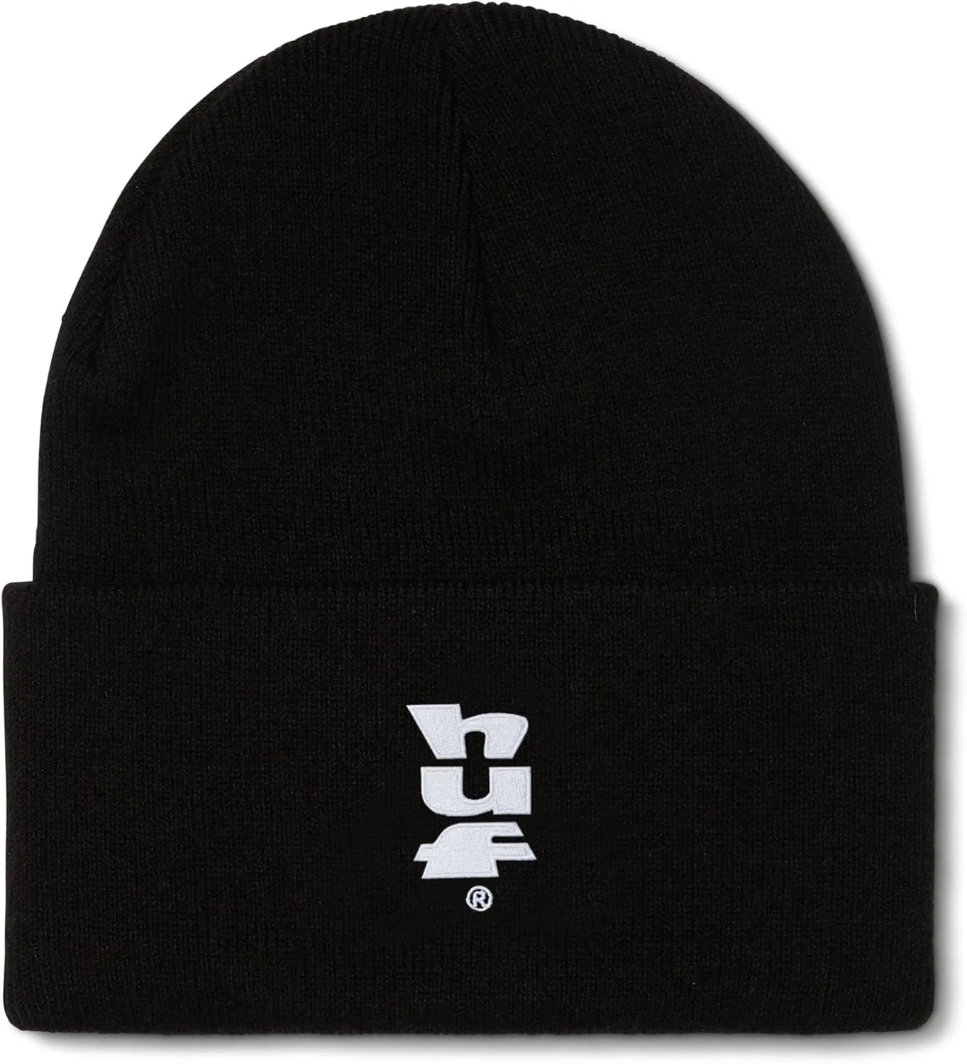 HUF Men's Megablast Cuff Beanie - Premium Acrylic, Stylish and Comfortable Beanie for Everyday Wear