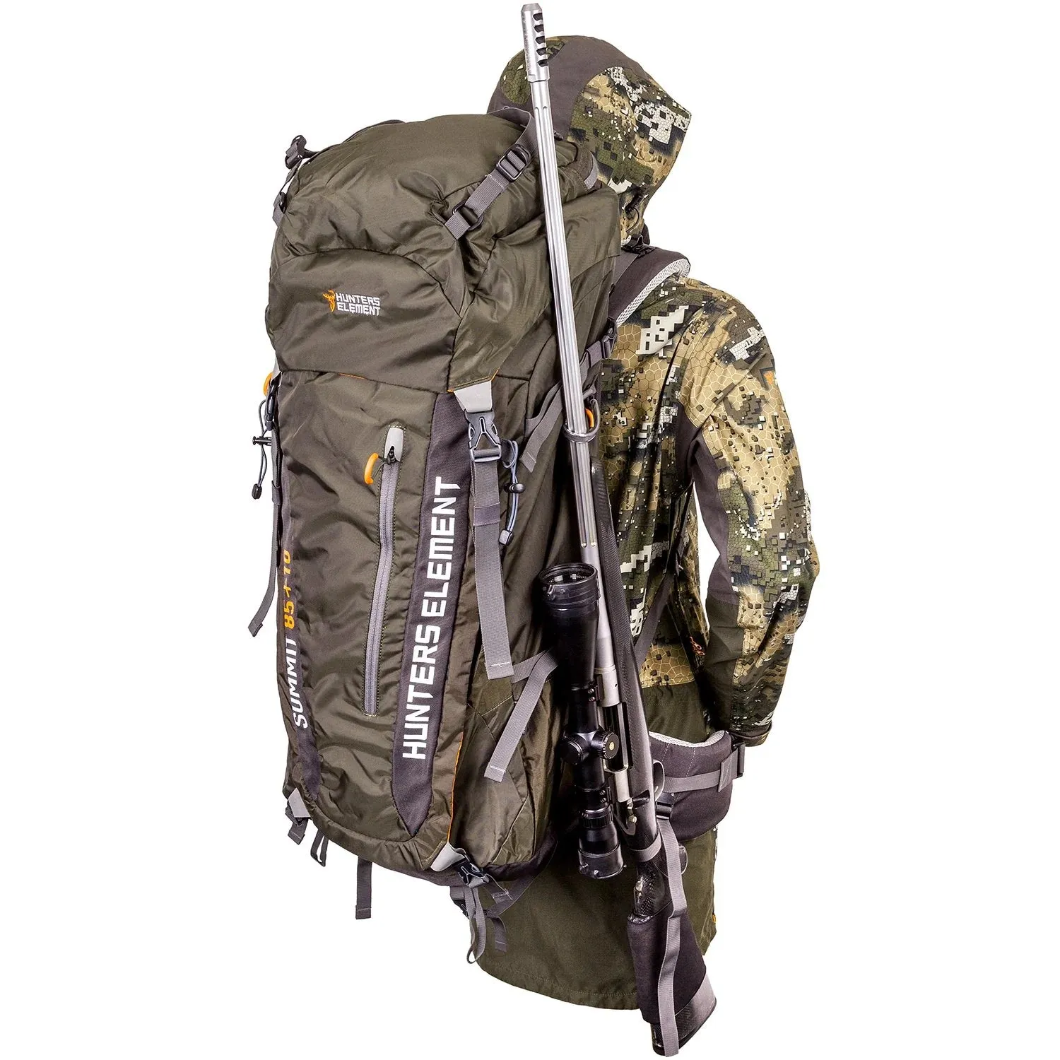 Hunters Element Summit Pack Forest Green 85L   10L