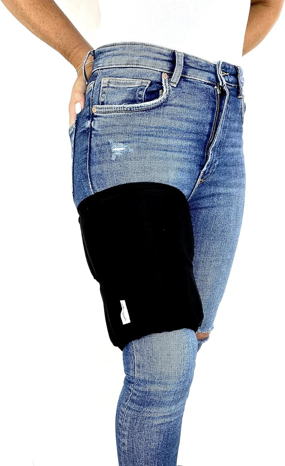 HurtSkurt Revolutionary Stretch-to-fit hot/Cold Pack- Black Extra Large