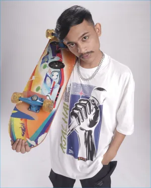 Hustle Asal Hai 100% Cotton Oversized Tshirt