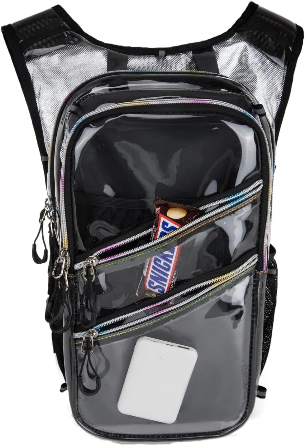 Hydration Backpack Pack with Cool Lights, 2L Water Bladder, Lightweight Bag for Running, Hiking, Bike, Climbing, Music Festival Essential, and Rave