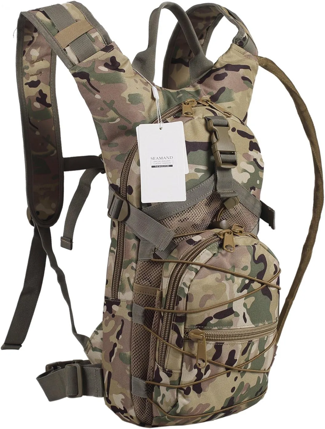 Hydration Backpack with 3L Water Bladder for Hiking and Climbing