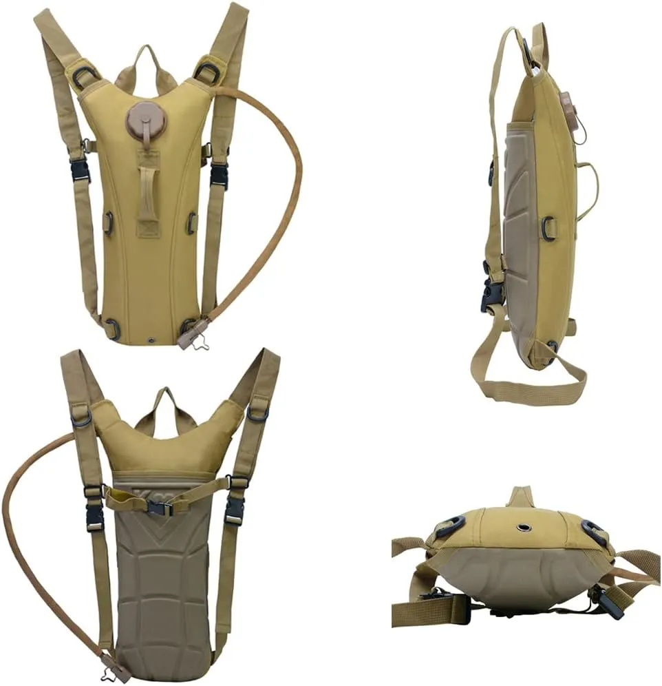 Hydration Backpack,Hydration Pack,Water Bladder for Hiking Backpack,Water Backpack for Hiking,3L Water Bladder Adjustable Water Drink Backpack for Hiking Cycling Climbing Running (1)