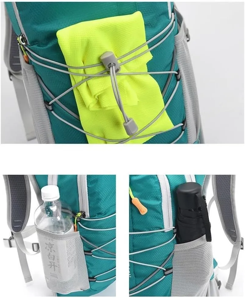 Hydration Pack - Lightweight Running Hydration Backpack For Men Women Hydration Backpack With Storage For Cycling, Hiking, Running, Climbing,Camping, Biking 2L Hydration Bladder Included(Lake green 2L