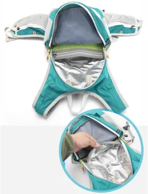 Hydration Pack - Lightweight Running Hydration Backpack For Men Women Hydration Backpack With Storage For Cycling, Hiking, Running, Climbing,Camping, Biking 2L Hydration Bladder Included(Lake green 2L