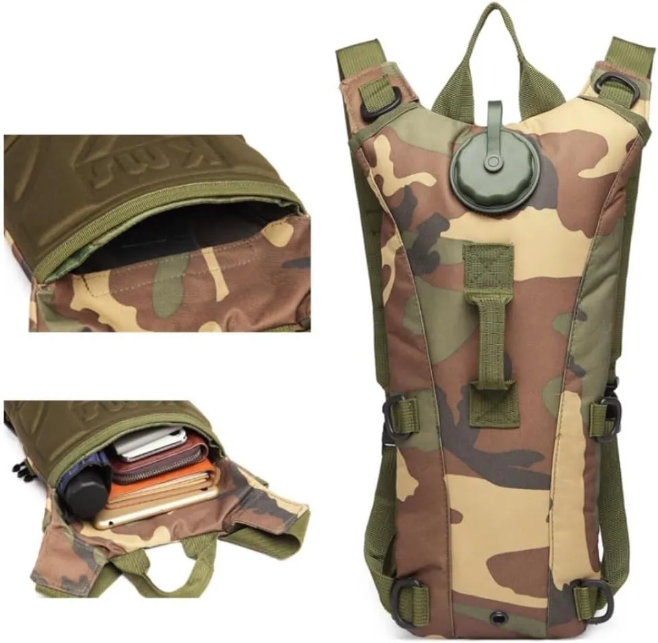 Hydration Pack - Lightweight Running Hydration Backpack for Men Women Hydration Backpack with Storage for Cycling, Hiking, Running, Climbing,Camping, Biking(A)