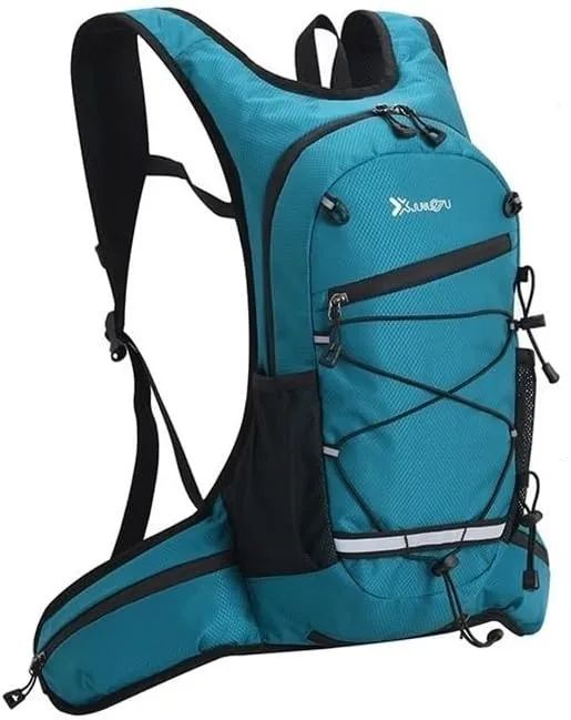 Hydration Pack - Lightweight Running Hydration Backpack for Men Women Hydration Backpack with Storage for Cycling, Hiking, Running, Climbing,Camping, Biking(Blue)