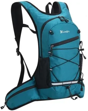 Hydration Pack - Lightweight Running Hydration Backpack for Men Women Hydration Backpack with Storage for Cycling, Hiking, Running, Climbing,Camping, Biking(Blue)