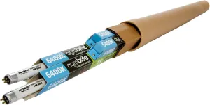 Hydrofarm Agrobrite FLT5264 Fluorescent Indoor Grow Light 2 Foot, 24W, Pack of 4 T5 Fluorescent Tubes, 2' Replacement, case of 4 Tubes