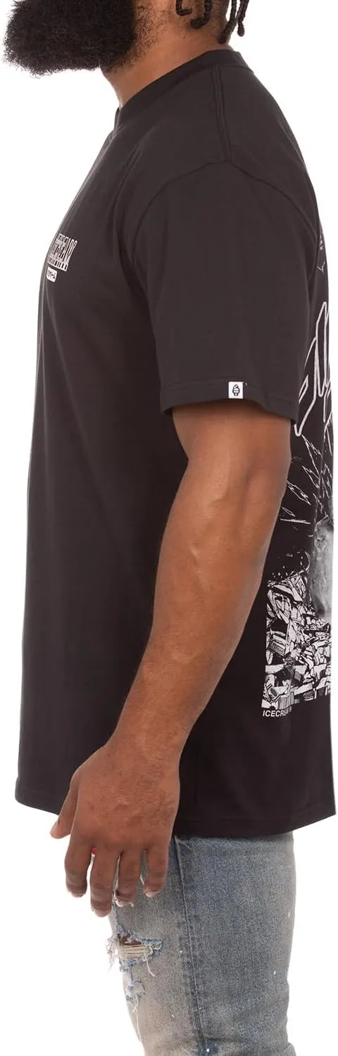 Icecream Billionaire Boys Club Clothing Men T-Shirt Explosion SS Knit Oversize