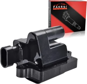 Ignition Coil Pack Compatible with Chevy Silverado, Avalanche, Suburban, GMC & Cadillac Vehicles, Scalade, Avalanche, Silverado, Express 3500, Tahoe, Sierra, Savana, Replace for UF271, 5C1083, D581