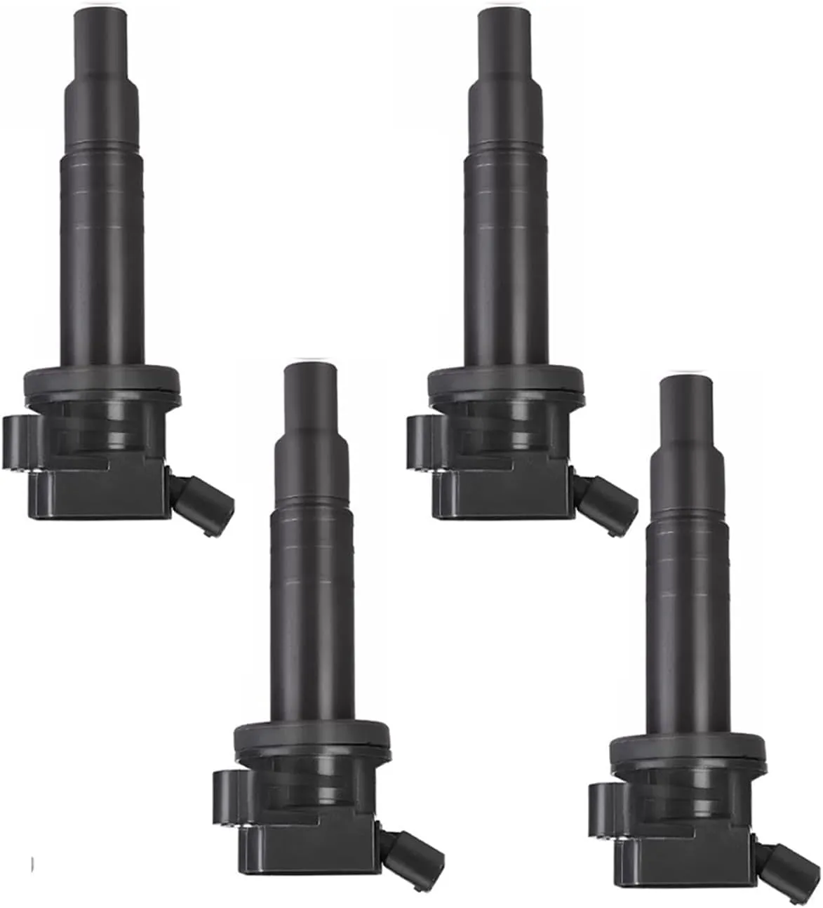 Ignition Coil Pack UF247 Compatible with Toyota Corolla 2000-2008 Matrix Celica GT 2000-2005 Spyder Chevy Prizm Pontiac Vibe 1.8L 2003-2008 Coil Packs, Replace 9091902339 90080-19015 Set of 4