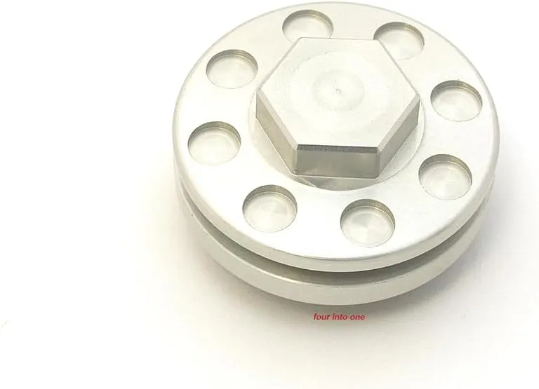 Joker Machine Valve Tappet Cover - Clear Silver - Compatible with Honda