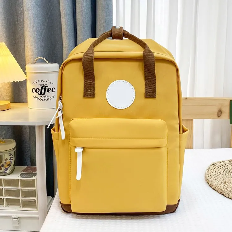 Junior High Training Institution College Printed Backpacks