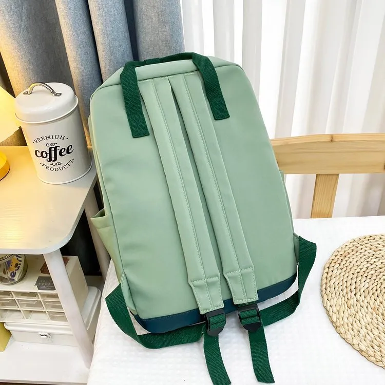 Junior High Training Institution College Printed Backpacks