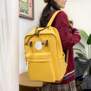 Junior High Training Institution College Printed Backpacks