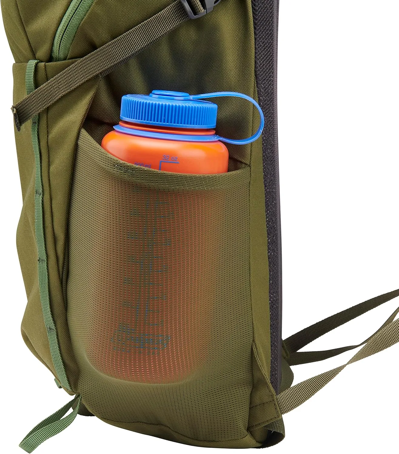Kelty Asher Day Hiking Pack, 18-85 Liter Capacity, Men’s and Women’s Hiking, Backpacking, Travel Pack, Hydration Compatible, Internal Frame 2023 Model (18L Moss)