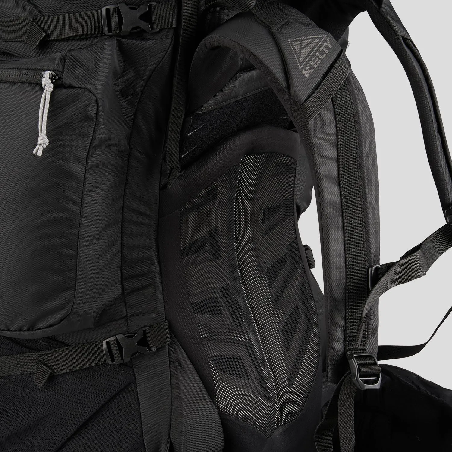 Kelty Coyote 60-105 Liter Internal Frame Backpack - Hiking, Backpacking, Travel, Hydration Compatible, Adjustable Torso (85L / Black)