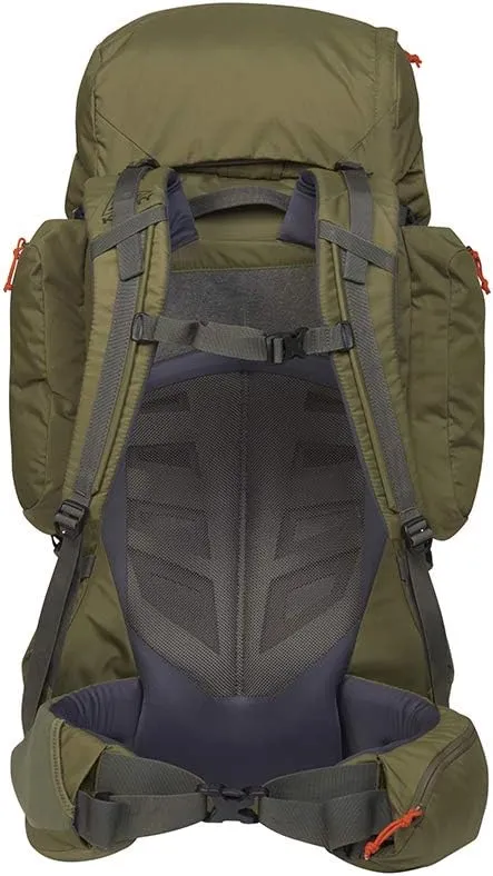 Kelty Coyote 60-105 Liter Internal Frame Backpack - Hiking, Backpacking, Travel, Hydration Compatible, Fully Adjustable (65L / Dark Olive)
