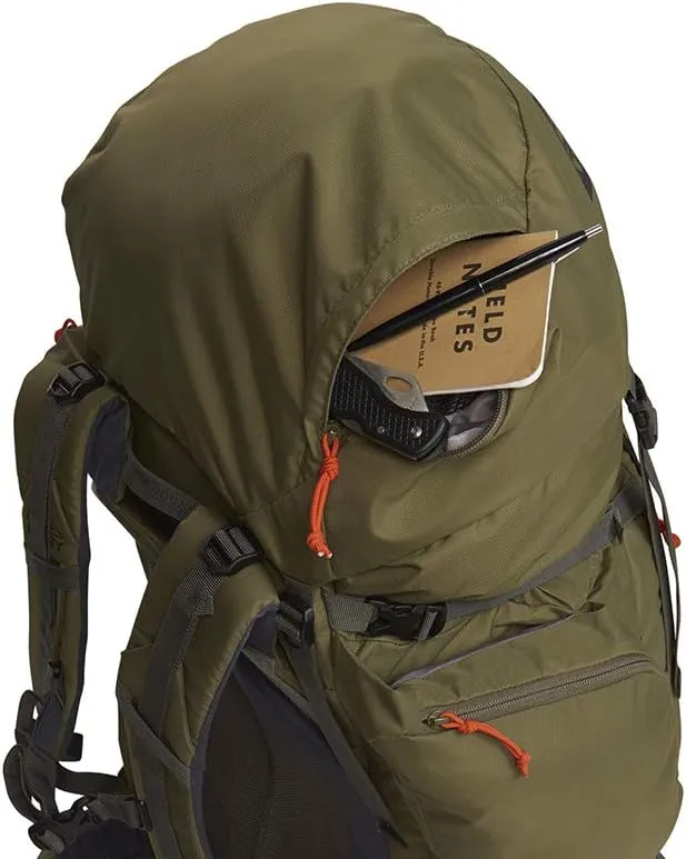 Kelty Coyote 60-105 Liter Internal Frame Backpack - Hiking, Backpacking, Travel, Hydration Compatible, Fully Adjustable (65L / Dark Olive)