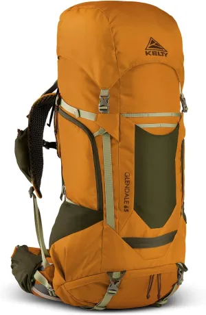 Kelty Glendale 65L – 105L Multiday Backpacking and Thru Hiking Pack, Fit Plus Customized Suspension, Shoulder Strap Pockets, Long Haul Hiking Backpack, 2024 (Cathay Spice, 65L)