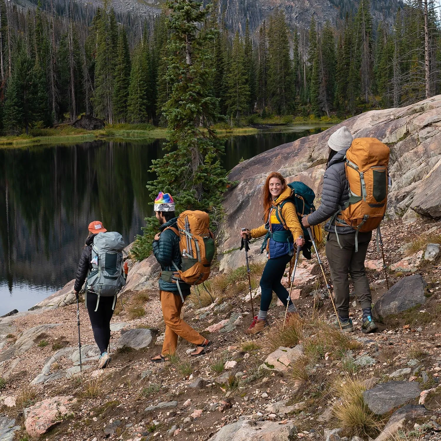 Kelty Glendale 65L – 105L Multiday Backpacking and Thru Hiking Pack, Fit Plus Customized Suspension, Shoulder Strap Pockets, Long Haul Hiking Backpack, 2024 (Cathay Spice, 65L)