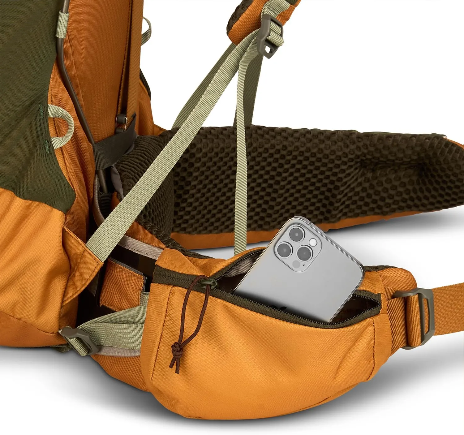 Kelty Glendale 65L – 105L Multiday Backpacking and Thru Hiking Pack, Fit Plus Customized Suspension, Shoulder Strap Pockets, Long Haul Hiking Backpack, 2024 (Cathay Spice, 65L)