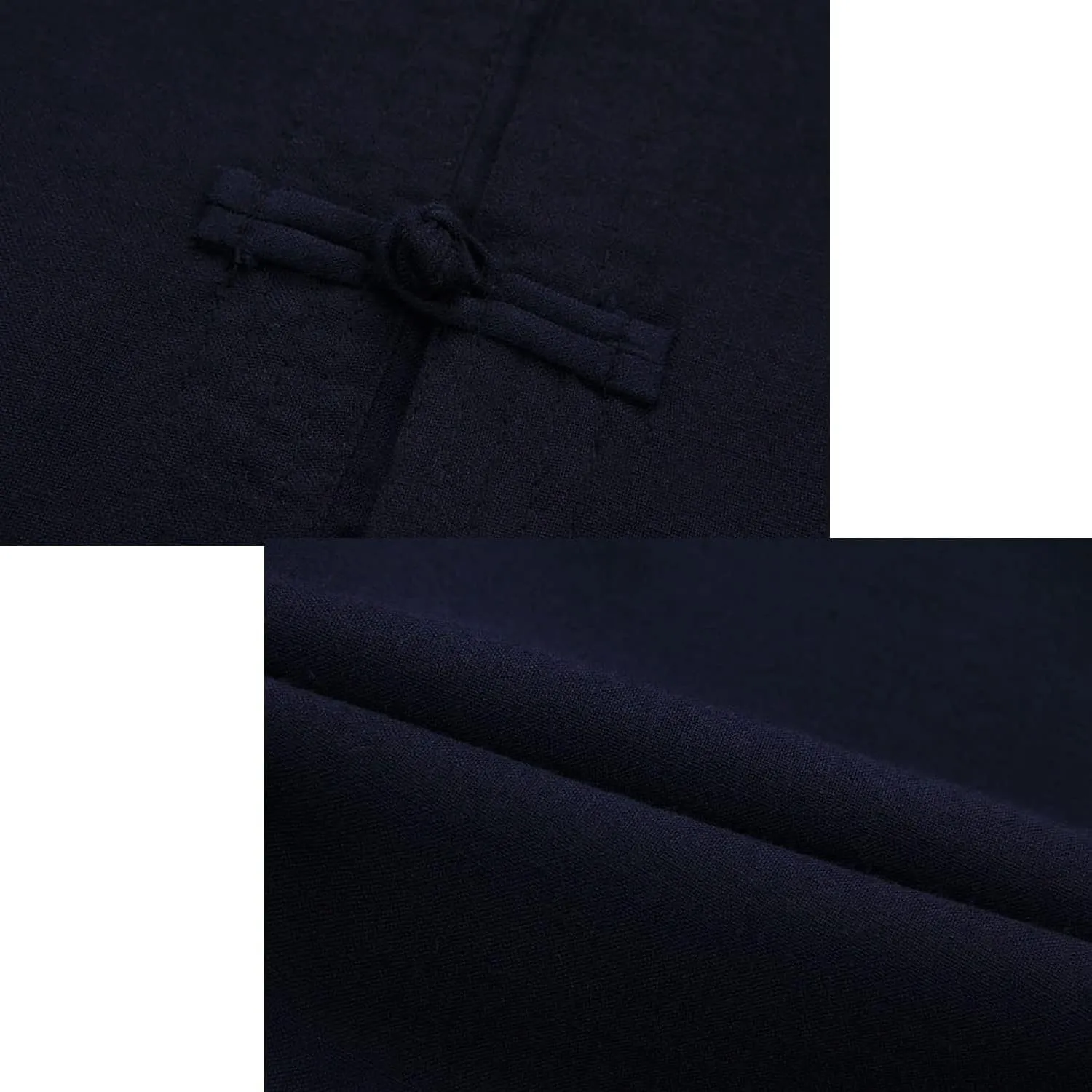 Kung Fu Suit Sets Mens Chinese Tang Suit Hanfu Martial Arts Clothes Shirt Traditional Uniform Tops Bottoms
