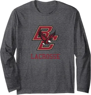 Lacrosse Apparel Dark Heather Long Sleeve T-Shirt