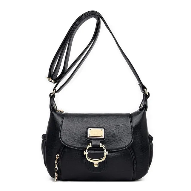 Ladies Luxury Brand Handbags Sac A Main Crossbody Bags for Women 2020 Leather Shoulder Bags Female Messenger Bag Soft Flap Bag