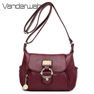 Ladies Luxury Brand Handbags Sac A Main Crossbody Bags for Women 2020 Leather Shoulder Bags Female Messenger Bag Soft Flap Bag