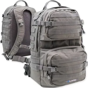 LAPG 72-Hour Tactical Survival Backpack, Durable MOLLE Bug Out Bag for Hiking, Hunting & Adventures, Grey