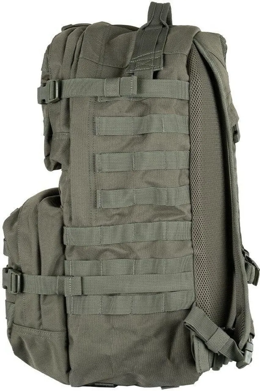 LAPG 72-Hour Tactical Survival Backpack, Durable MOLLE Bug Out Bag for Hiking, Hunting & Adventures, Grey