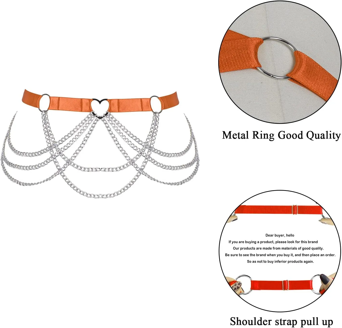 Large size Waist belts Body chain harness for women Plump Festival rave Halloween Punk gothic Plus size Lingerie cage