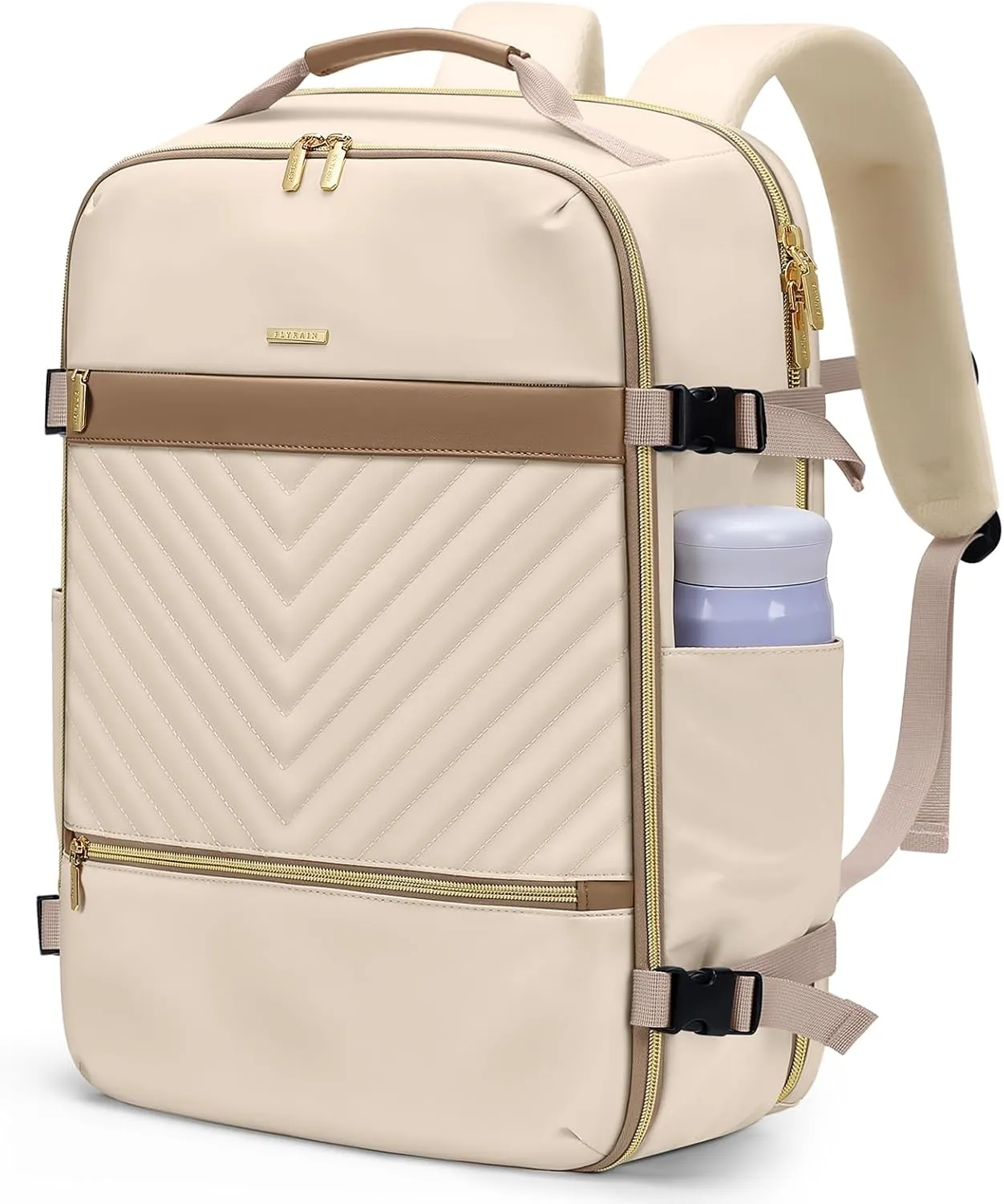 Large Travel Backpack 40L Flight Approved Anti-Theft Daypack for Women men Airplanes Personal Item Weekender College 17.3 Inch Laptop Backpacks