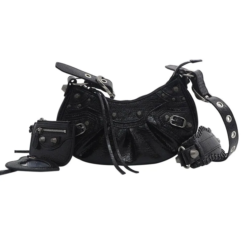 Leather Retro Shoulder Crossbody Bag