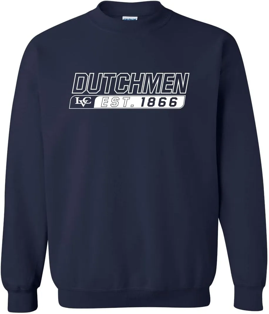 Lebanon Valley College est 1866 Unisex Crewneck Sweatshirt - LVC Dutchmen Apparel