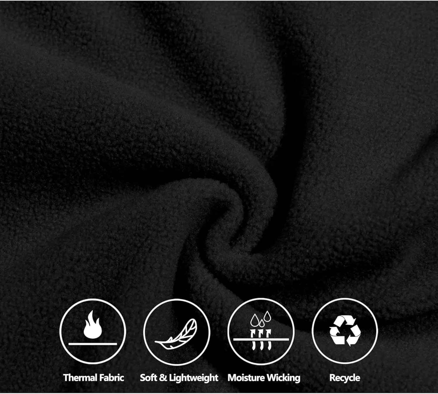 Little Donkey Andy Womens Winter Warm Polar Fleece Pullover Hoodie Lightweight Thermal Sweatshirts Running Hiking