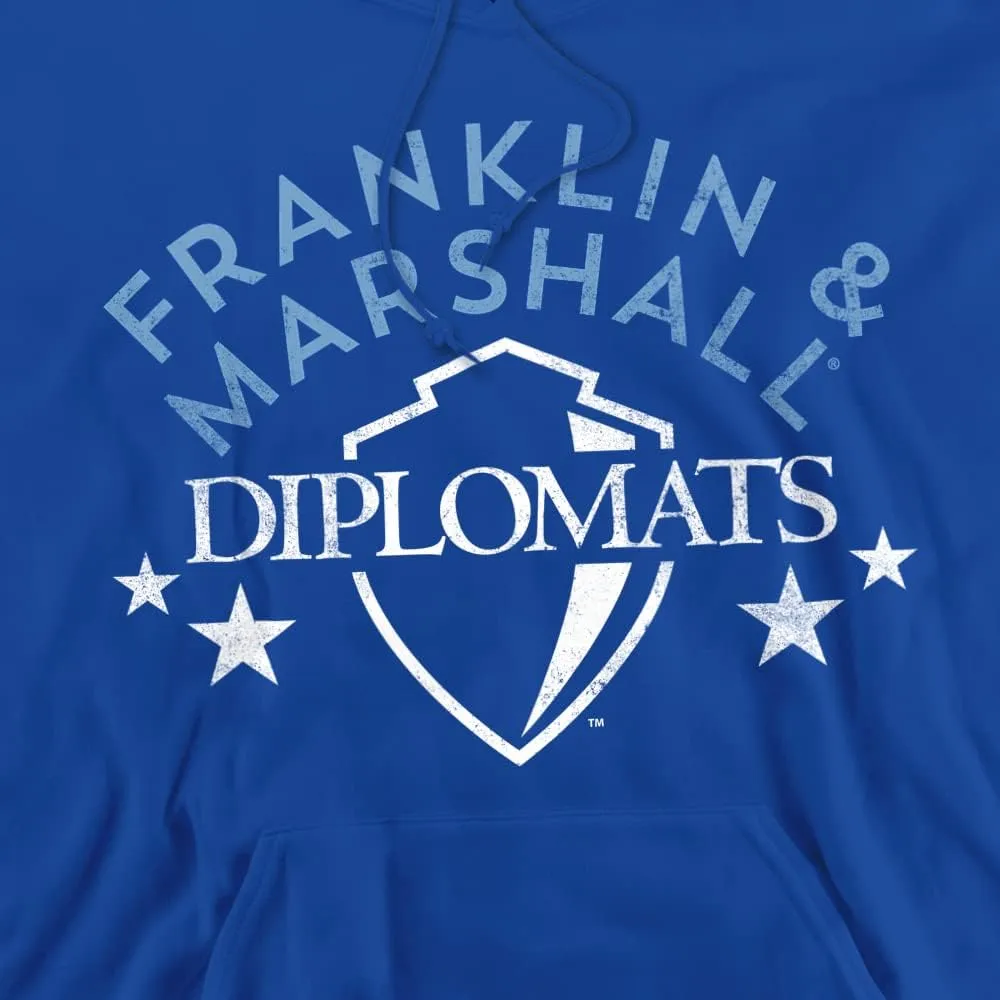 LOGOVISION Franklin & Marshall College Official Diplomats Unisex Adult Pull-Over Hoodie