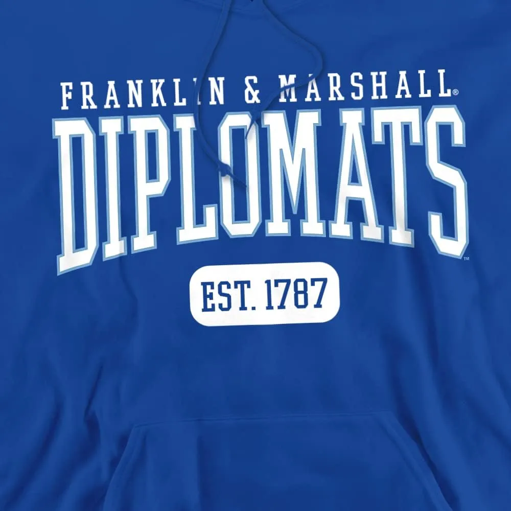 LOGOVISION Franklin & Marshall College Official Est. Date Unisex Adult Pull-Over Hoodie