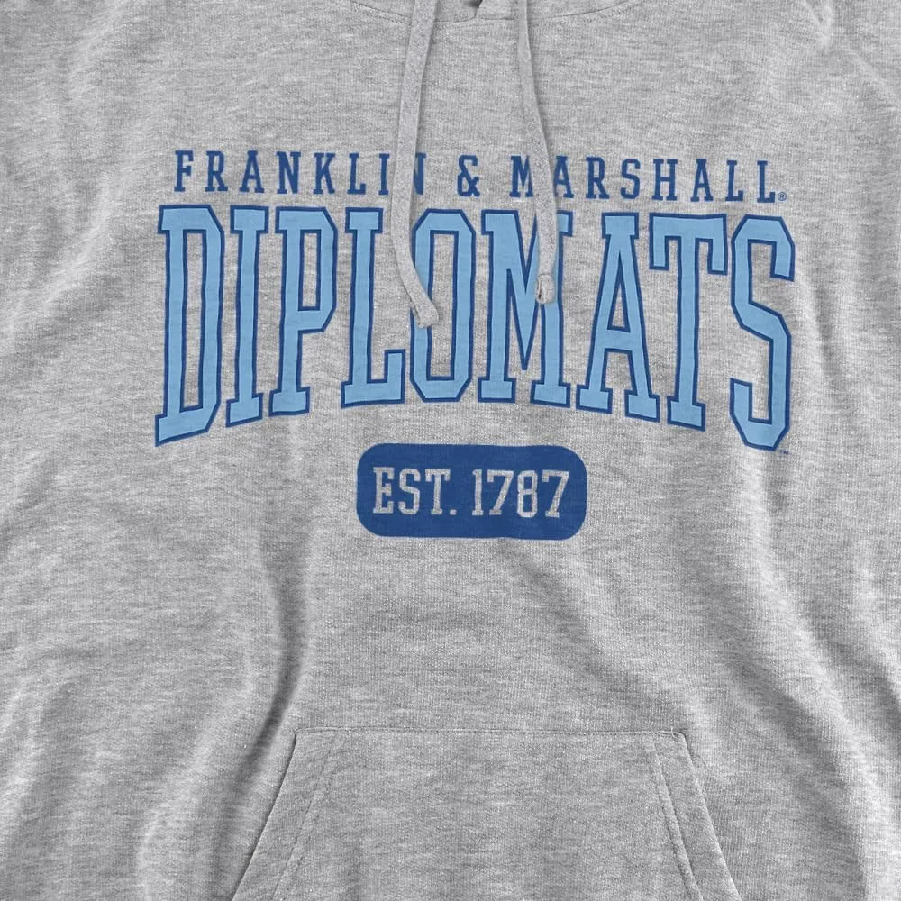 LOGOVISION Franklin & Marshall College Official Est. Date Unisex Adult Pull-Over Hoodie