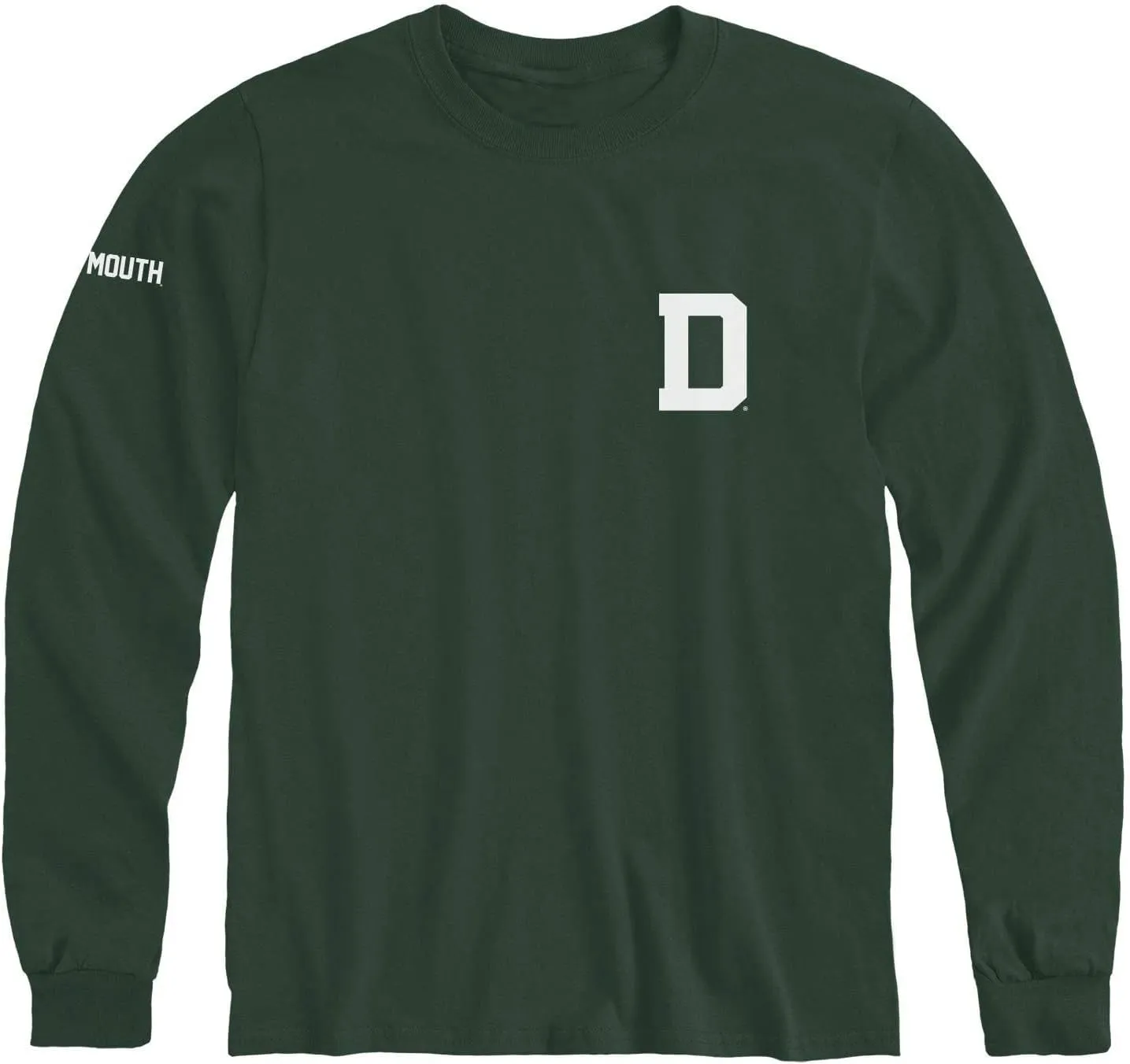 Long Sleeve Cotton Adult T-Shirt, School Mascot Logo