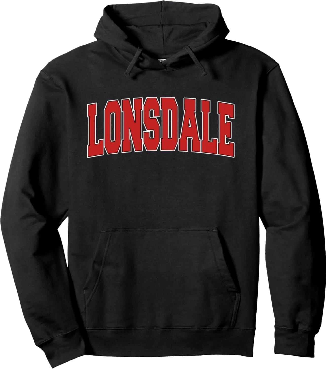 LONSDALE MN MINNESOTA Varsity Style USA Vintage Sports Pullover Hoodie