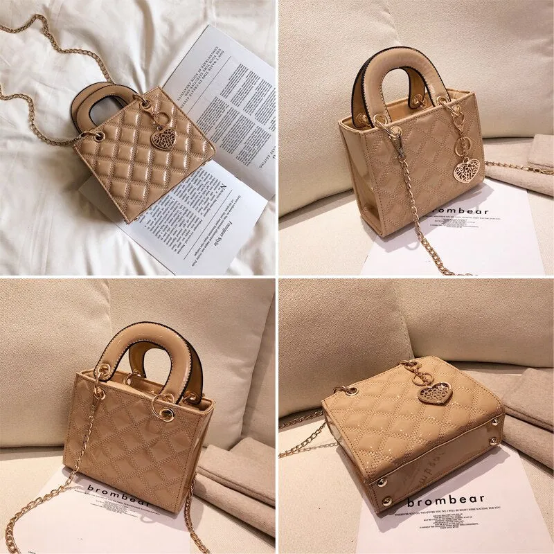 Luxury Bags For Women Plaid Jelly Bag Candy Color Flap Mini Designed Ladies Shoulder Chain Tote Messenger Crossbody HandBag 2022